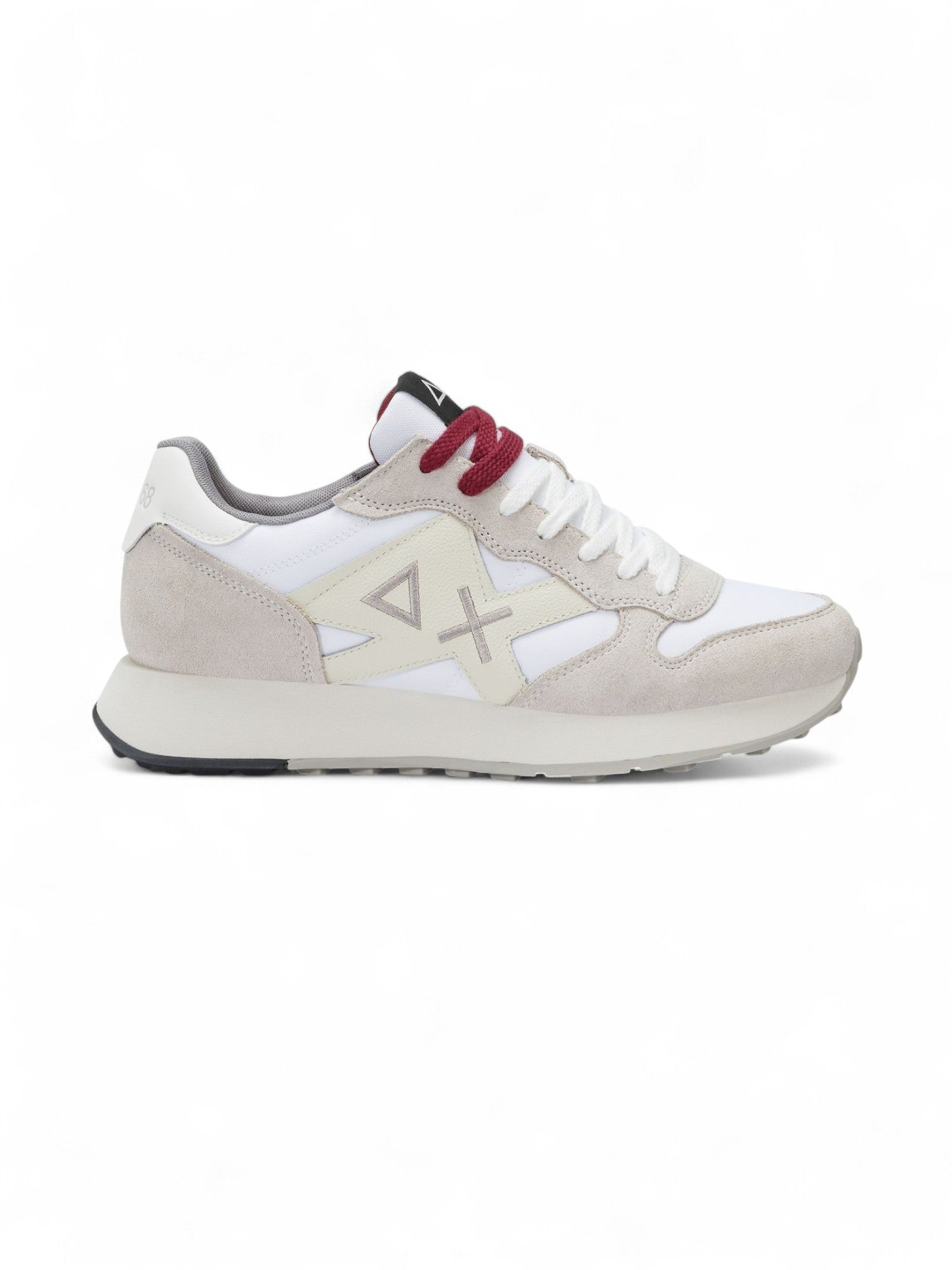 Sun68 Sneakers Uomo Jaki Bicolor Bianco - Z45114-01