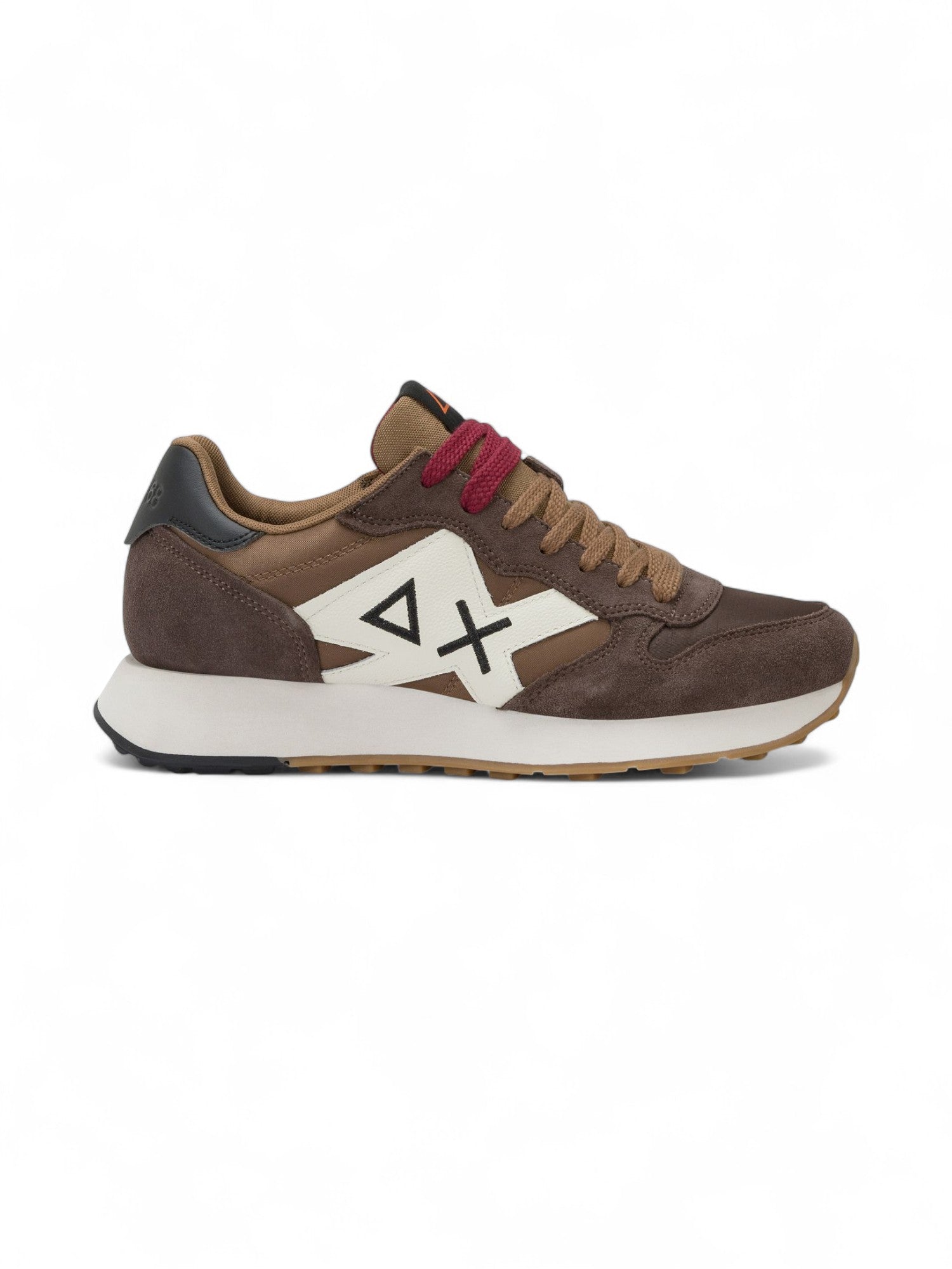 Sun68 Sneakers Uomo Jaki Bicolor Marrone - Z45114-08