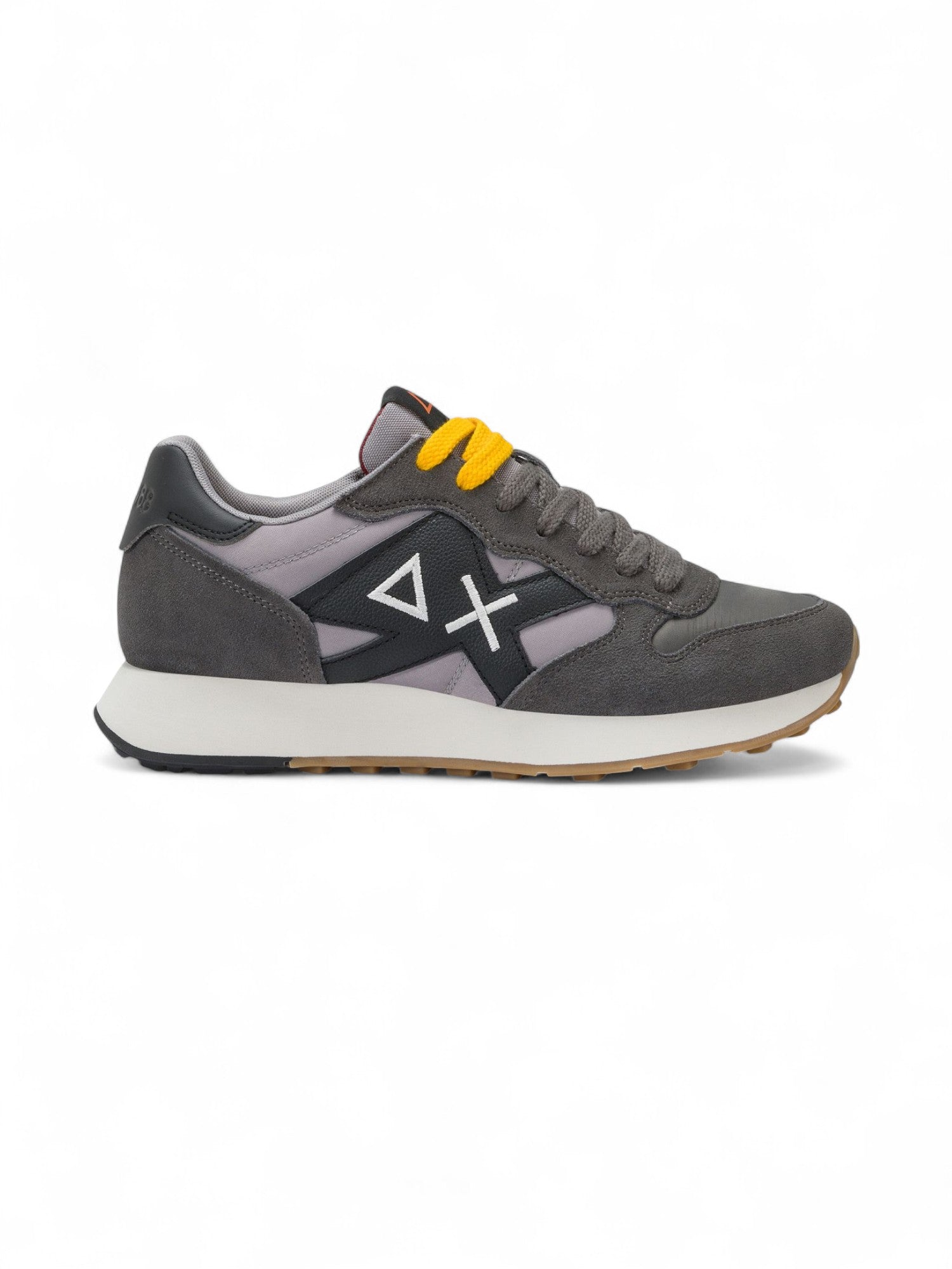 Sun68 Sneakers Uomo Jaki Bicolor Grigio Scuro - Z45114-47