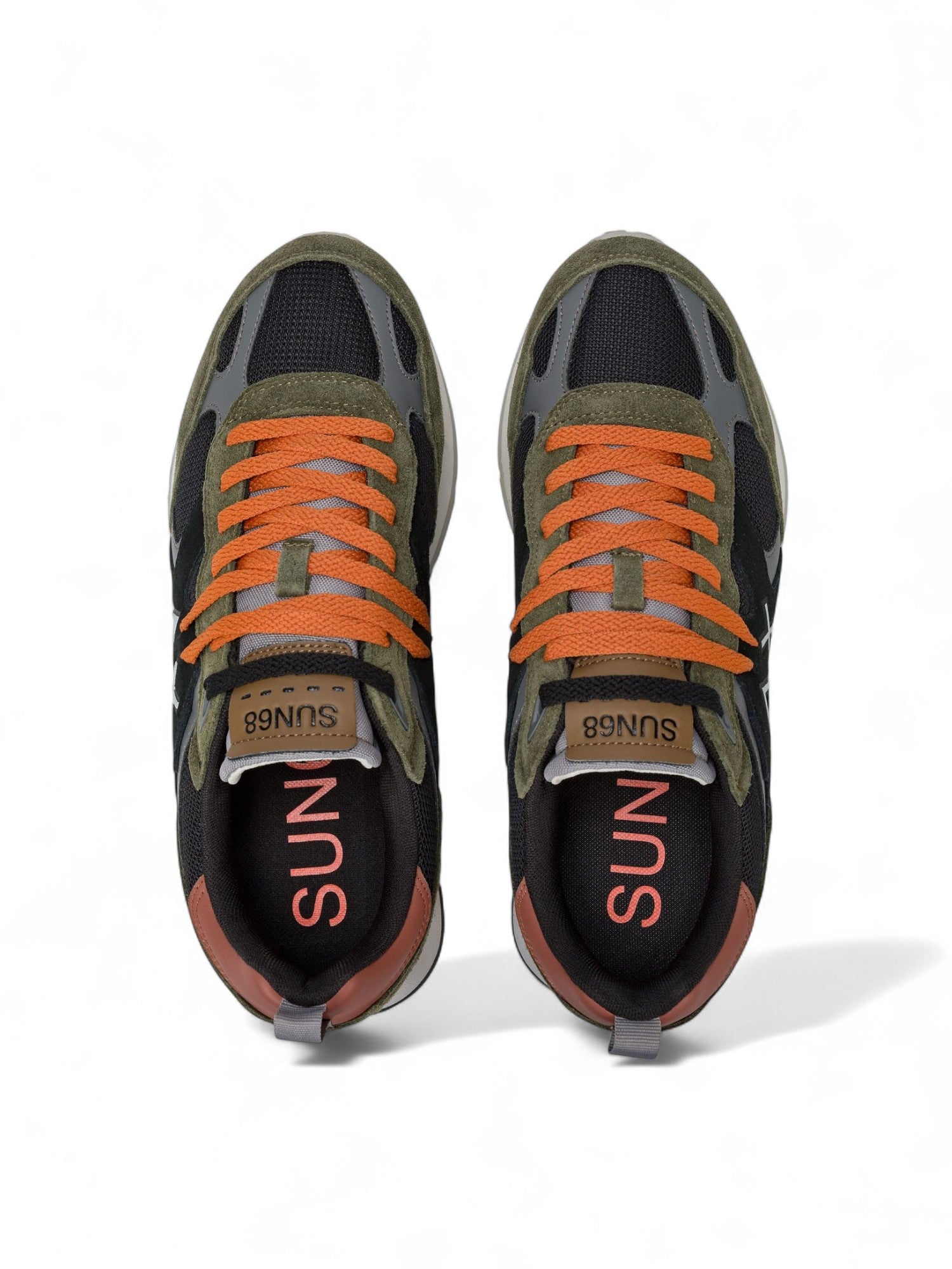 Sun68 Sneakers Uomo Jaki Outdoor Militare Scuro - Z45116-74
