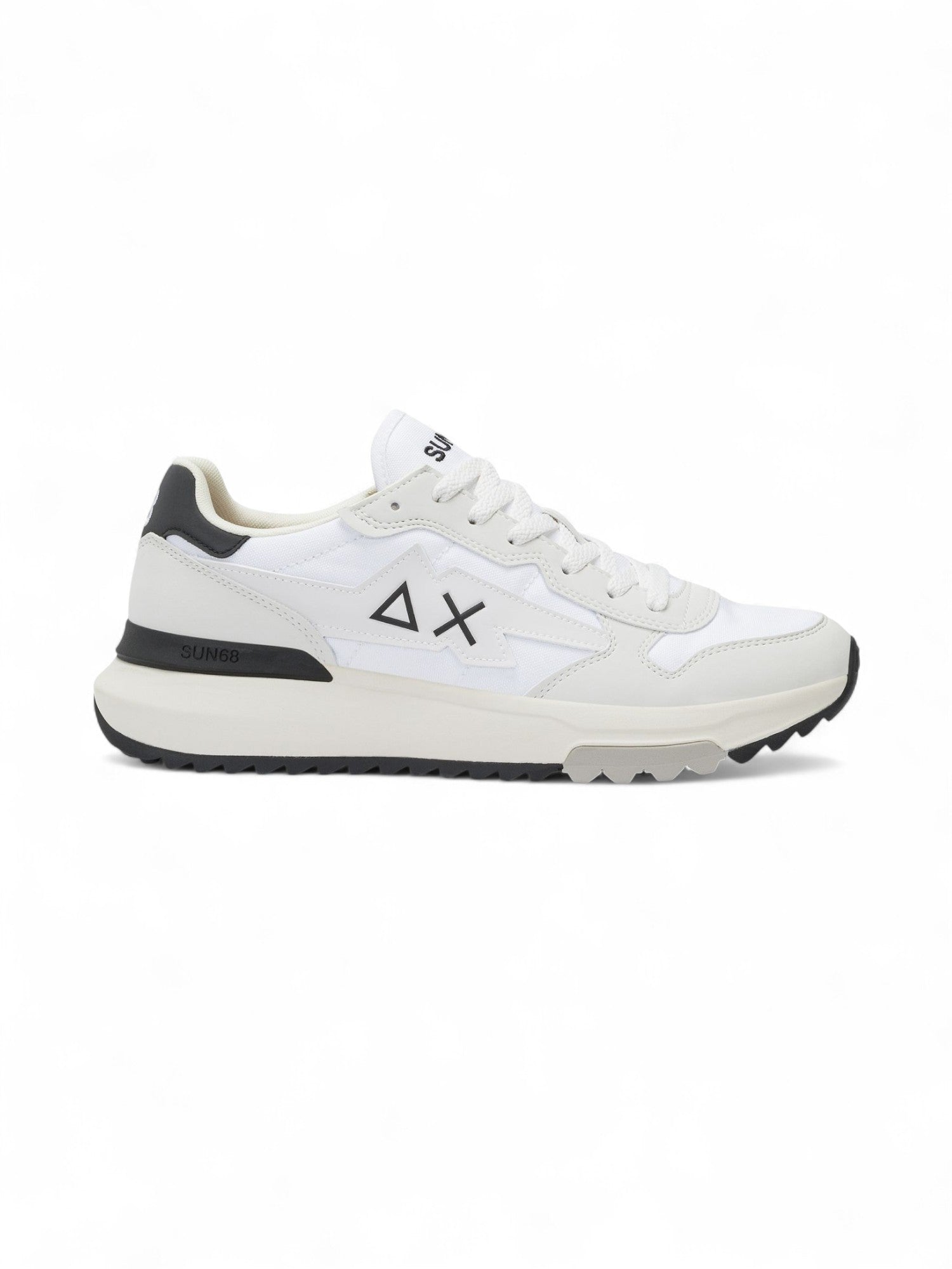 Sun68 Sneakers Uomo Niki 2.0 Solid Bianco - Z45120-01