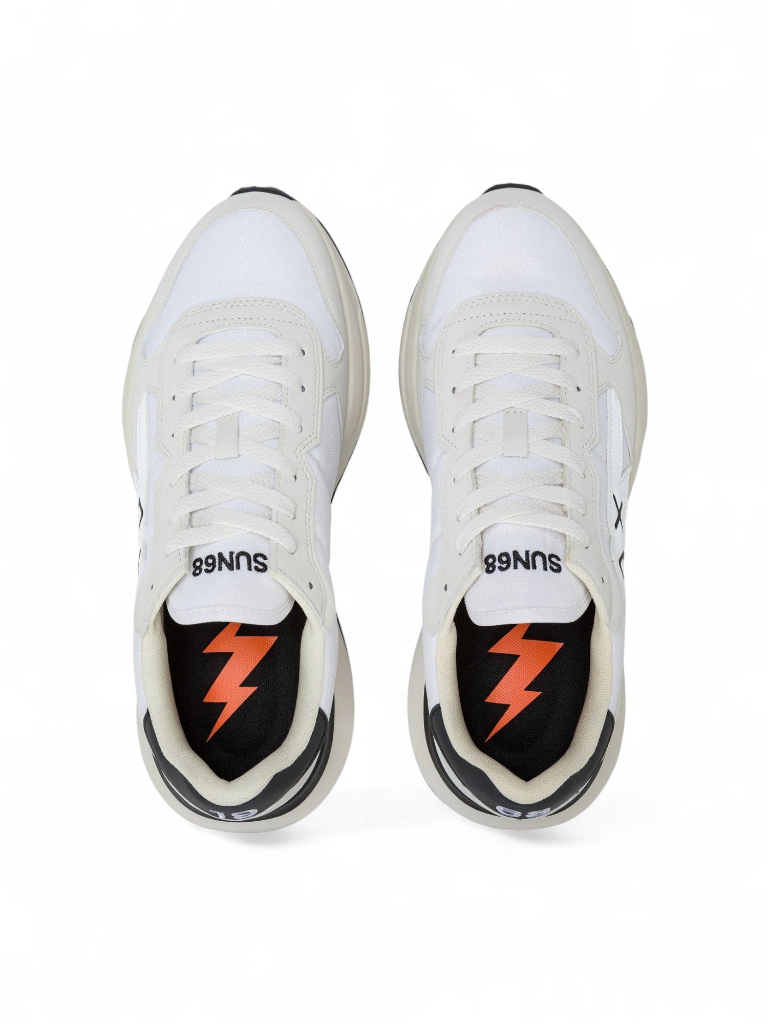 Sun68 Sneakers Uomo Niki 2.0 Solid Bianco - Z45120-01