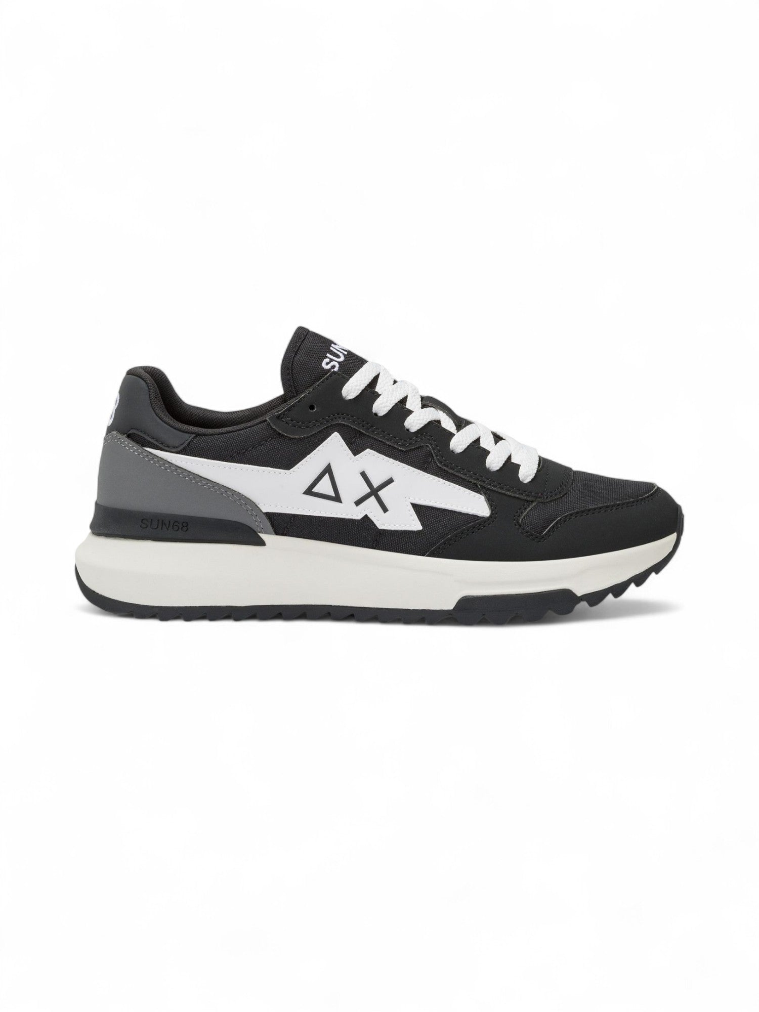 Sun68 Sneakers Uomo Niki 2.0 Solid Nero - Z45120-11