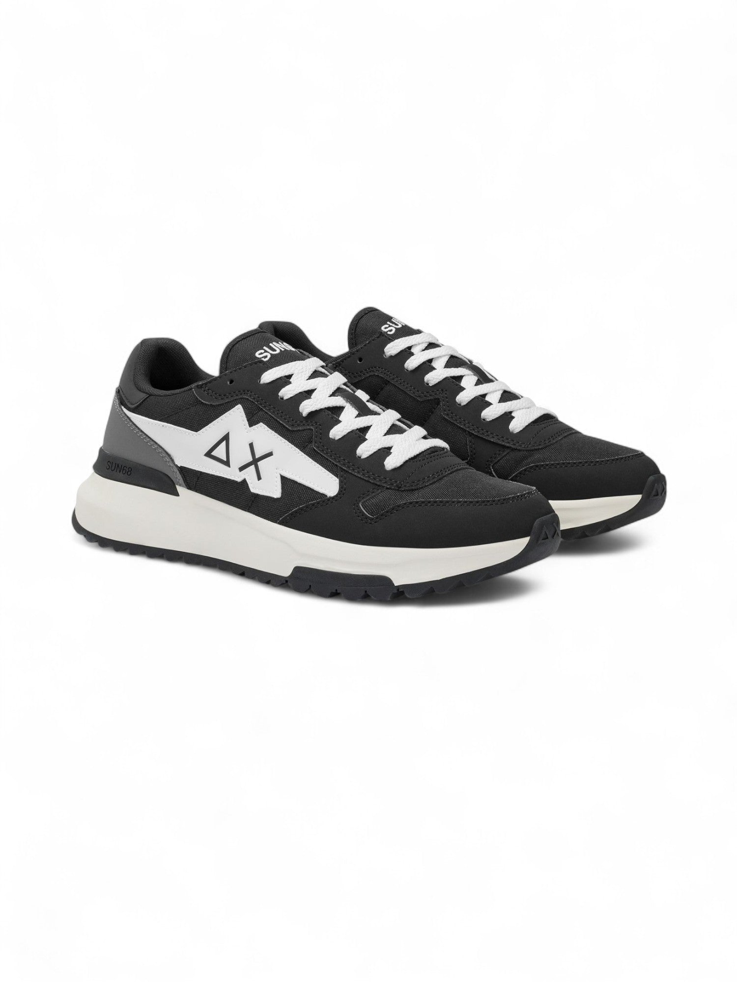 Sun68 Sneakers Uomo Niki 2.0 Solid Nero - Z45120-11