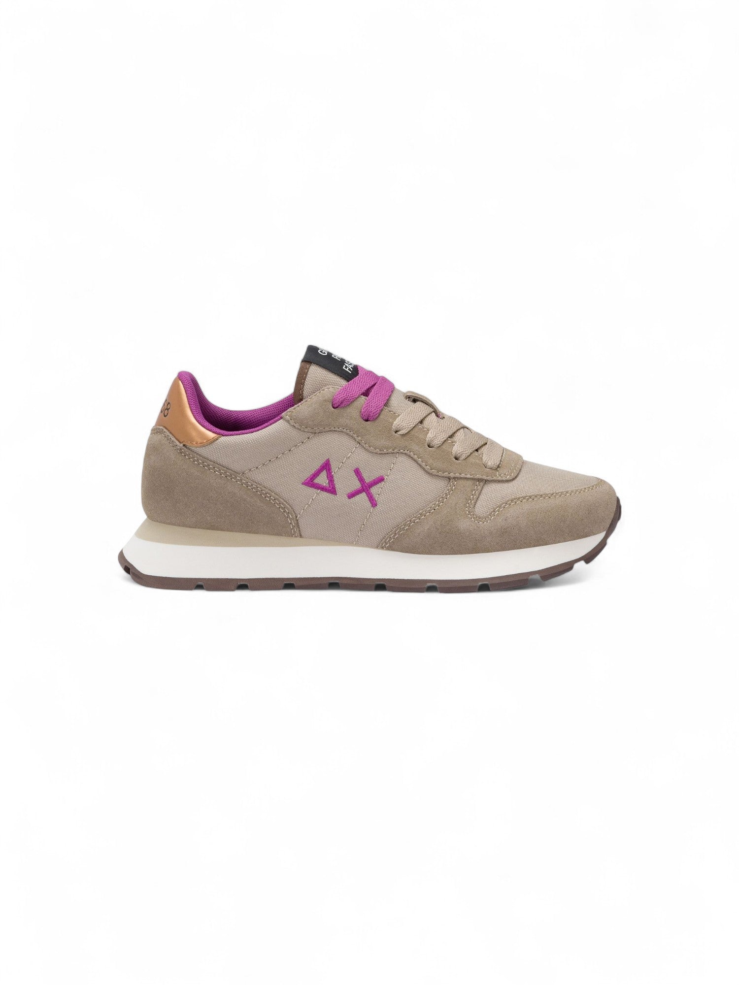 Sun68 Sneakers Donna Ally Solid Beige Scuro - Z45201-77