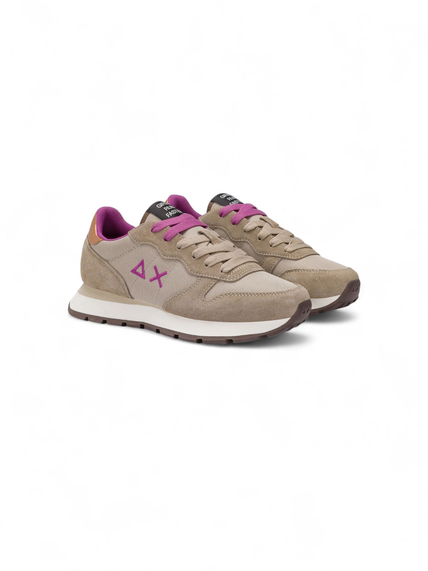 Sun68 Sneakers Donna Ally Solid Beige Scuro - Z45201-77