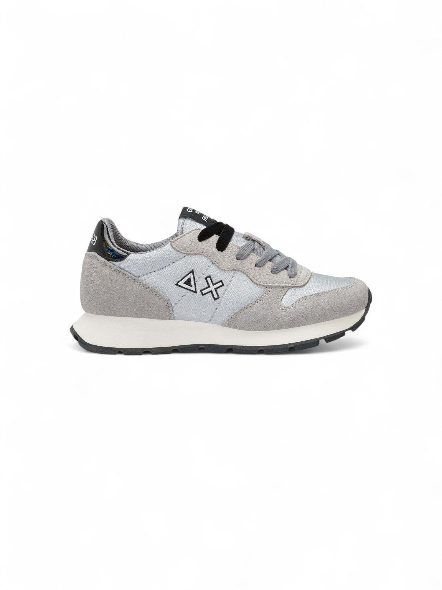 Sun68 Sneakers Donna Ally Bright Nylon Argento - Z45203-44