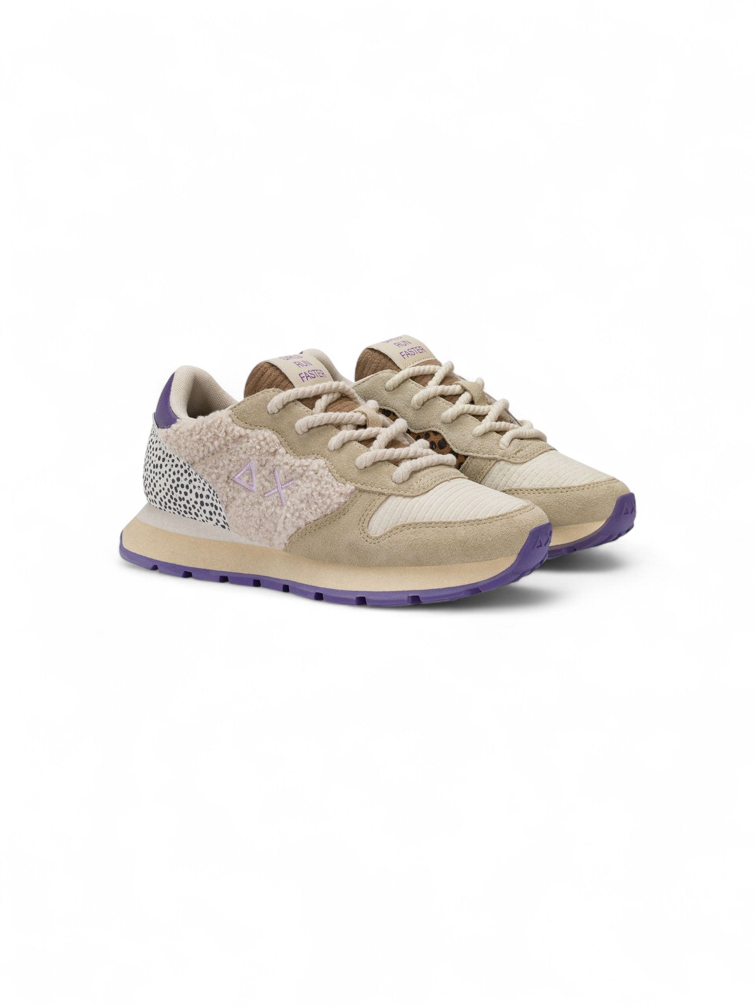 Sun68 Sneakers Donna Ally Winter Bianco Panna - Z45208-31