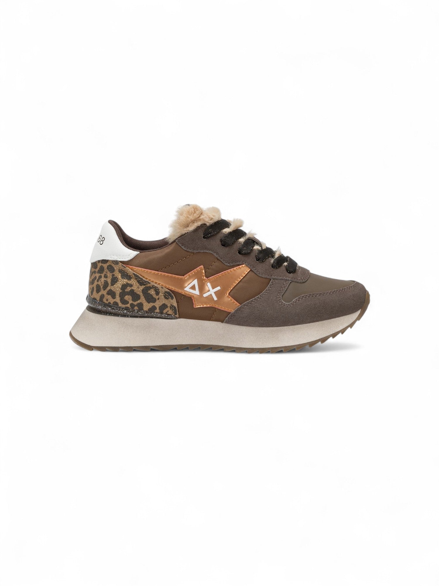 Sun68 Sneakers Donna Stargirl Animal Marrone - Z45218-08