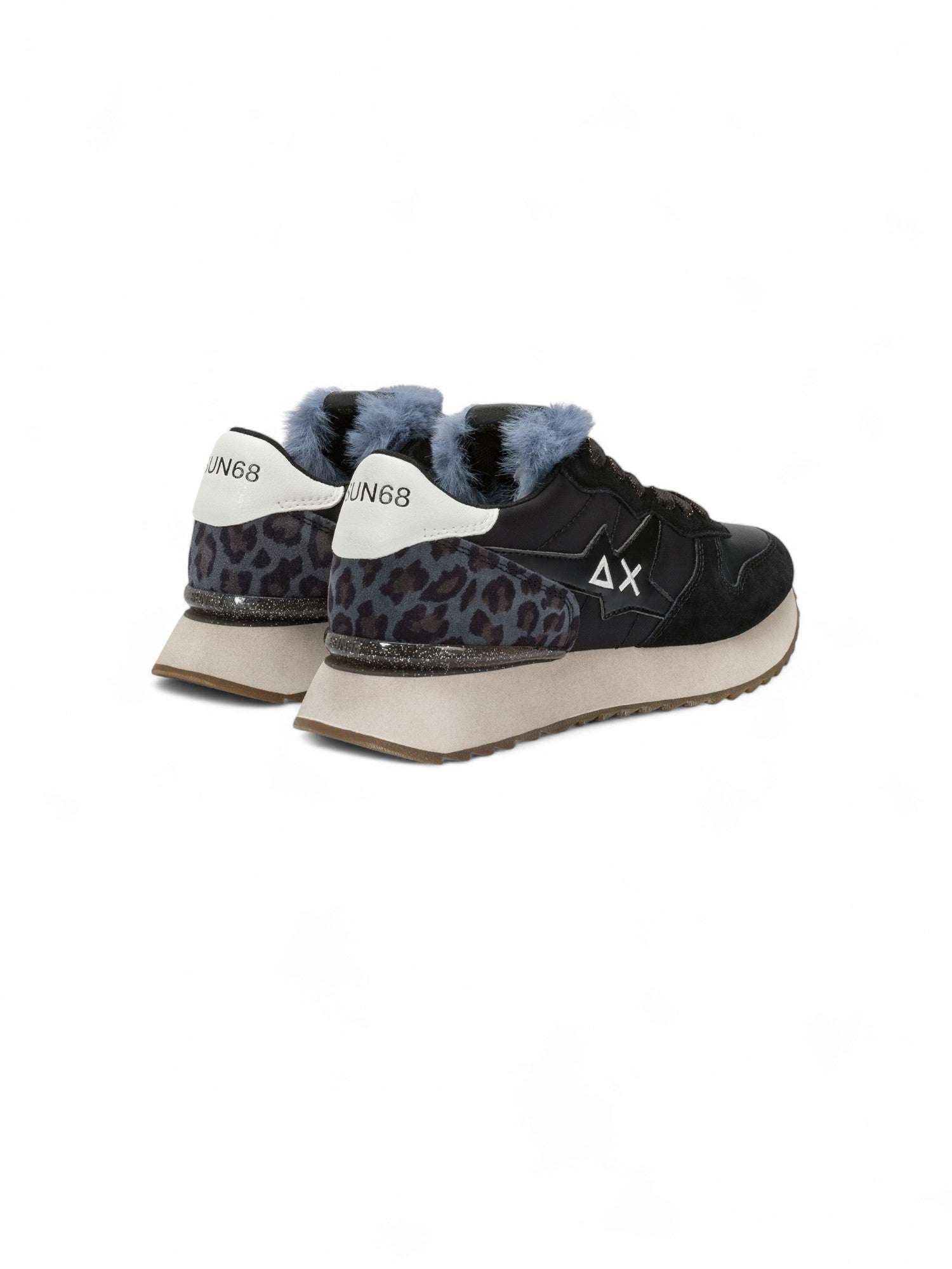 Sun68 Sneakers Donna Stargirl Animal Nero - Z45218-11