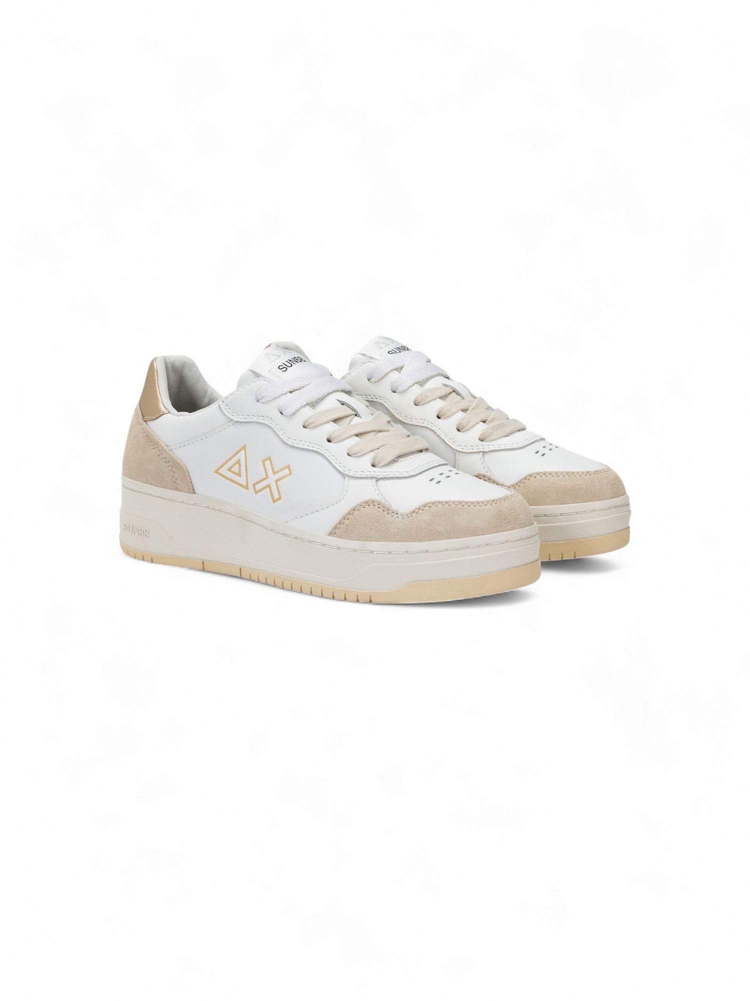 Sun68 Sneakers Donna Basket Love Lady Oro - Z45244-43