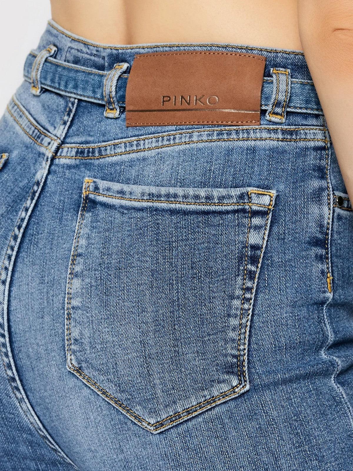 PINKO Jeans Donna 1J10P4 Y78M F15 Blu - Stilato