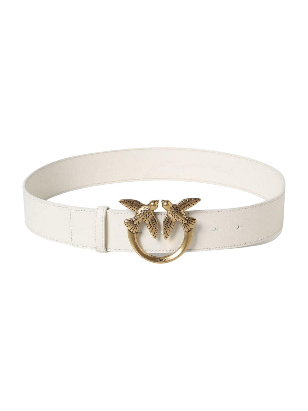 ベルト PINKO Woman Belt Ivory 100120A0F1 Z14Q PINKO Women's Belt 100120-A0F1 Z14Q Ivory – Stilato