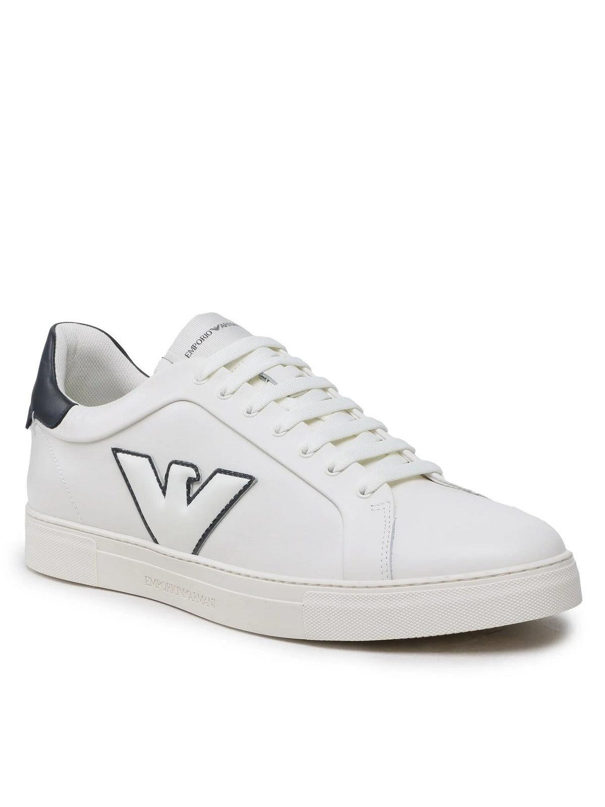 EMPORIO ARMANI Sneaker Uomo X4X598 XN633 N481 Bianco - Stilato