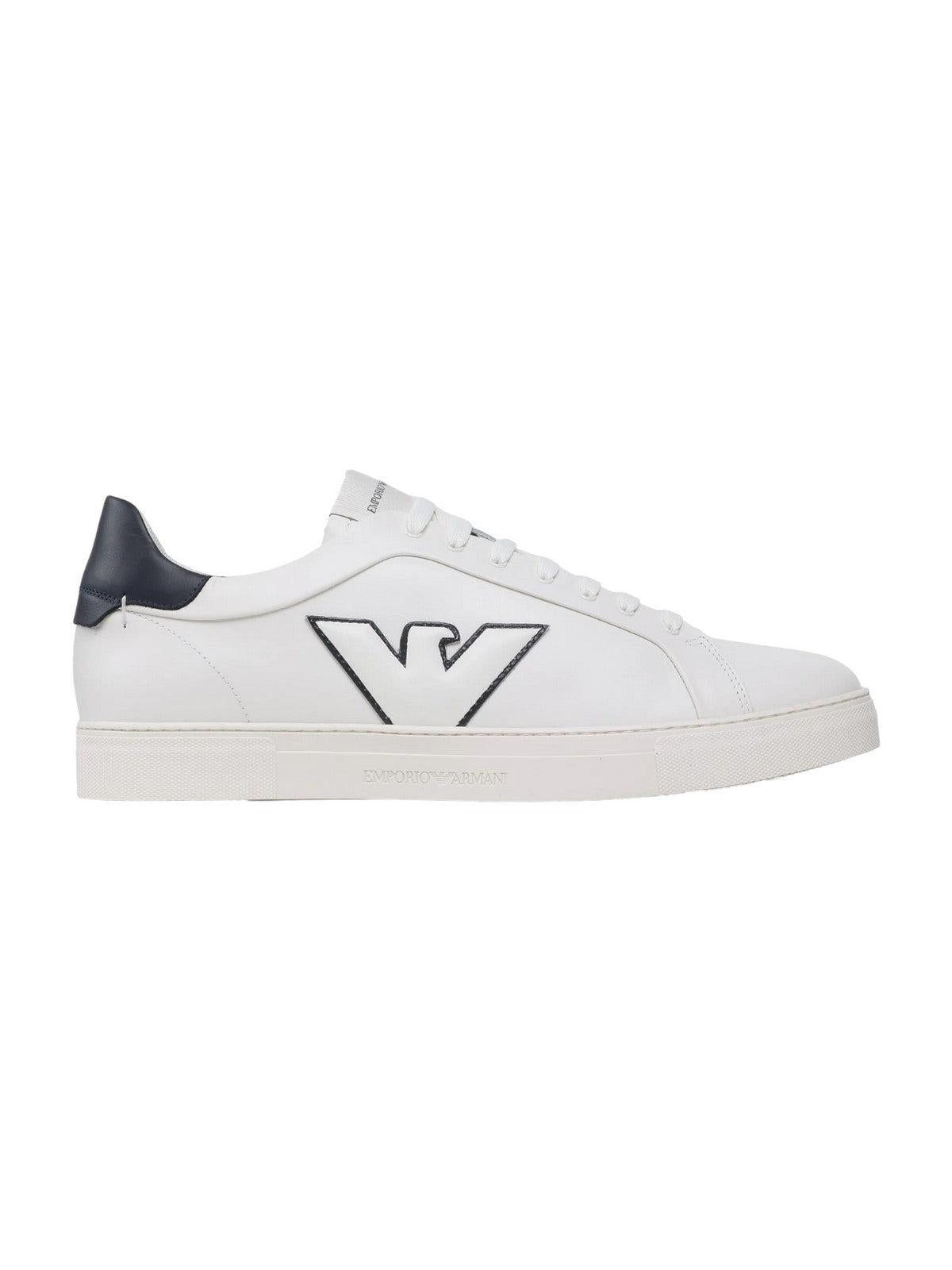 EMPORIO ARMANI Sneaker Uomo X4X598 XN633 N481 Bianco - Stilato