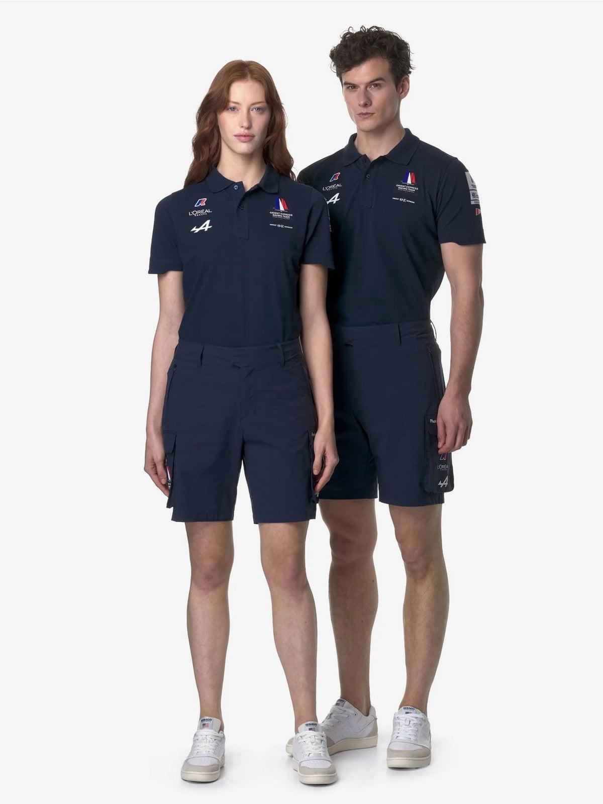 K-WAY Bermuda Uomo Greges Orient Express Team Ac K8126VW B29 Blu - Stilato