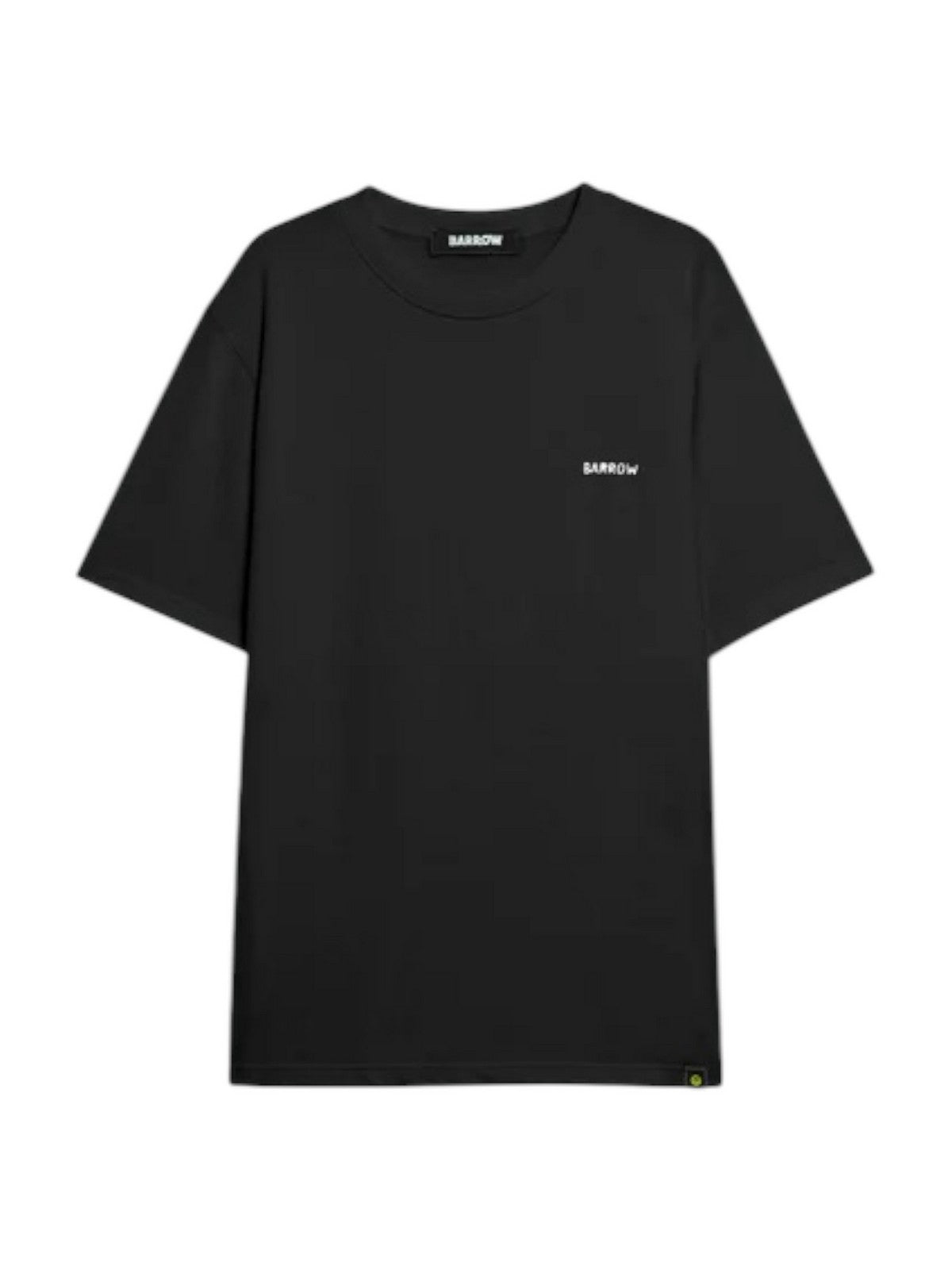 Tシャツ・カットソー Barrow SS25 JERSEY T-SHIRT UNISEX (S5BWUATH010 110) T-shirt in jersey BARROW Nero | Grifo210