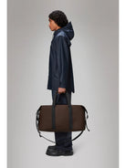 RAINS Valigie e Trolley Unisex adulto Hilo Weekend Bag 14200 FRM Marrone - Stilato