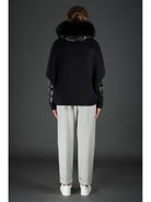 MOORER Piumino Donna PEGASO-CWR MODGI300009 U0001 Nero - Stilato