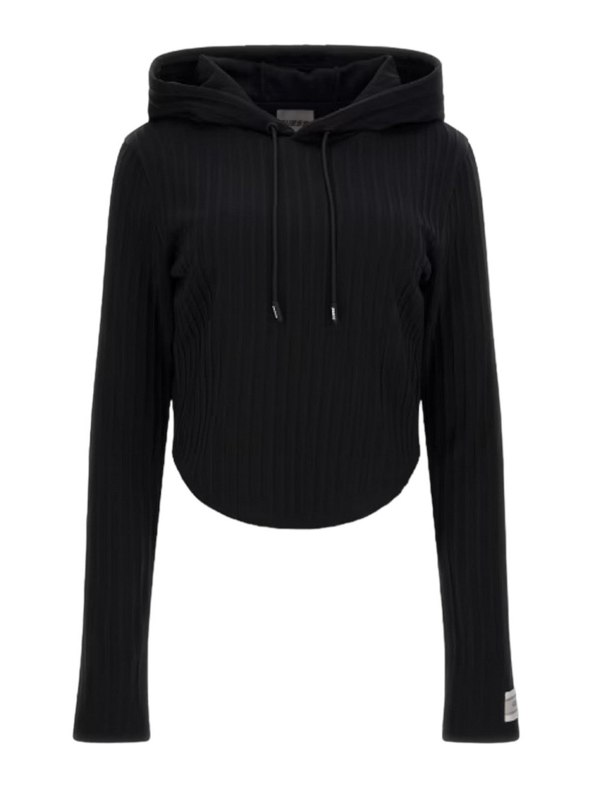 GUESS SPORT Felpa Donna Anneka Hoodie Sweats V4RQ03 KC2U2 JBLK Nero - Stilato