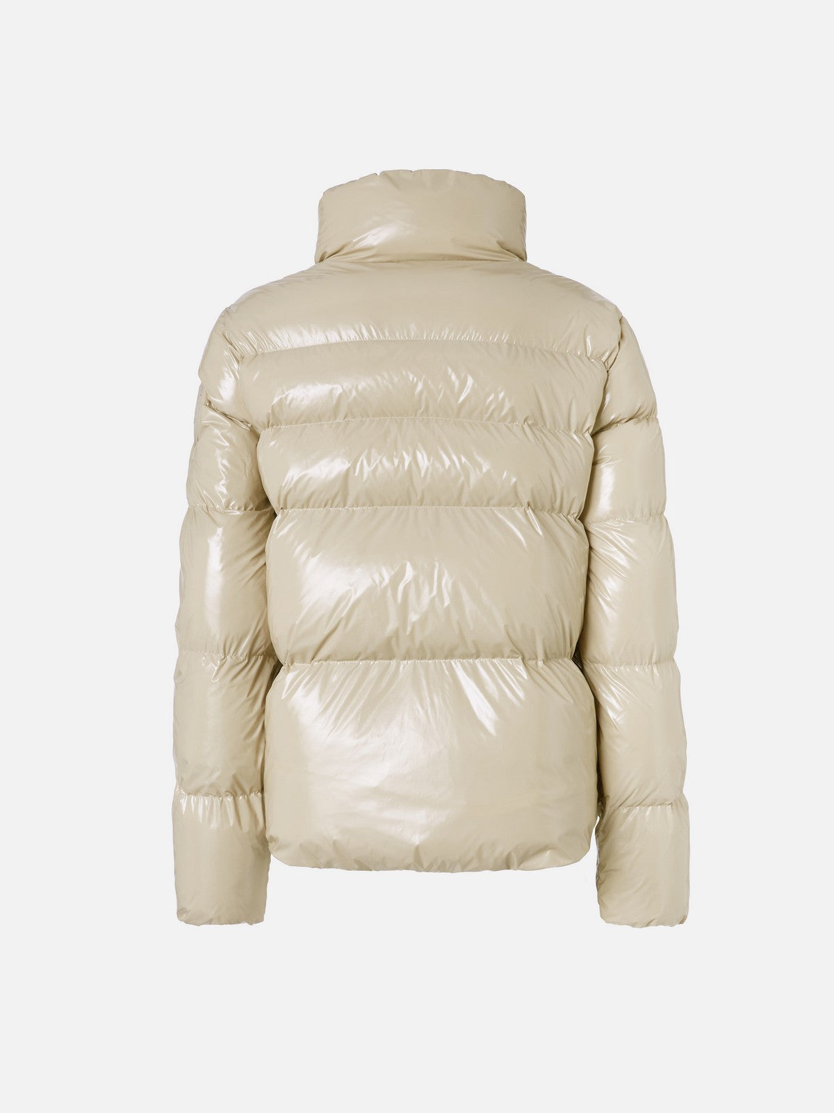 PINKO Piumino Donna Mirco Caban Crystal Nylon Con 101598-A11K D05 Beige - Stilato