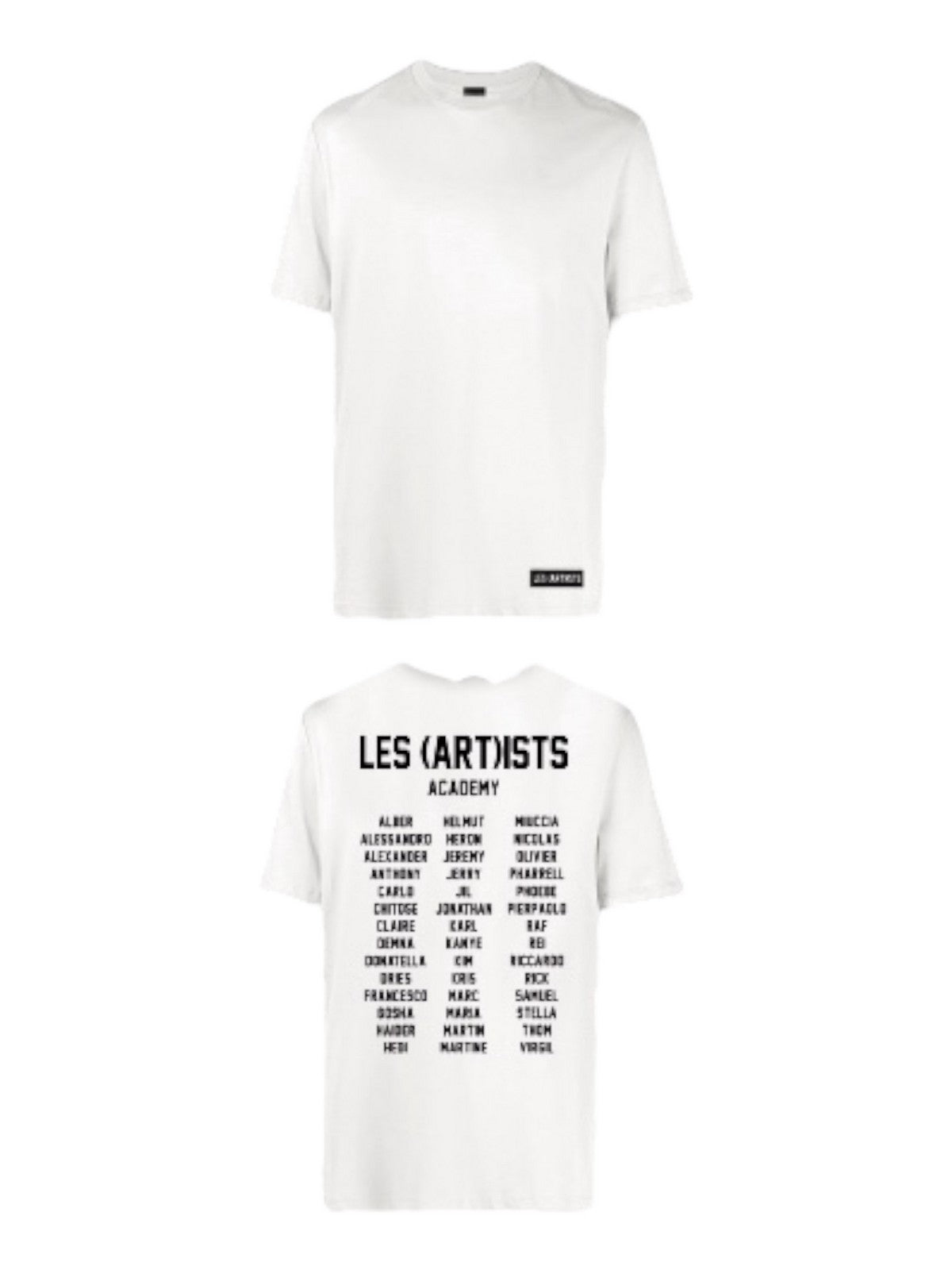 LES ARTISTS Men's T-Shirt and Polo 24SSLATS567 White – Stilato