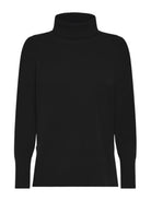 RRD Maglione dolcevita Donna WES532 10 Nero - Stilato