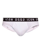 DSQUARED2 Slip Uomo D9L613450 110 Bianco - Stilato