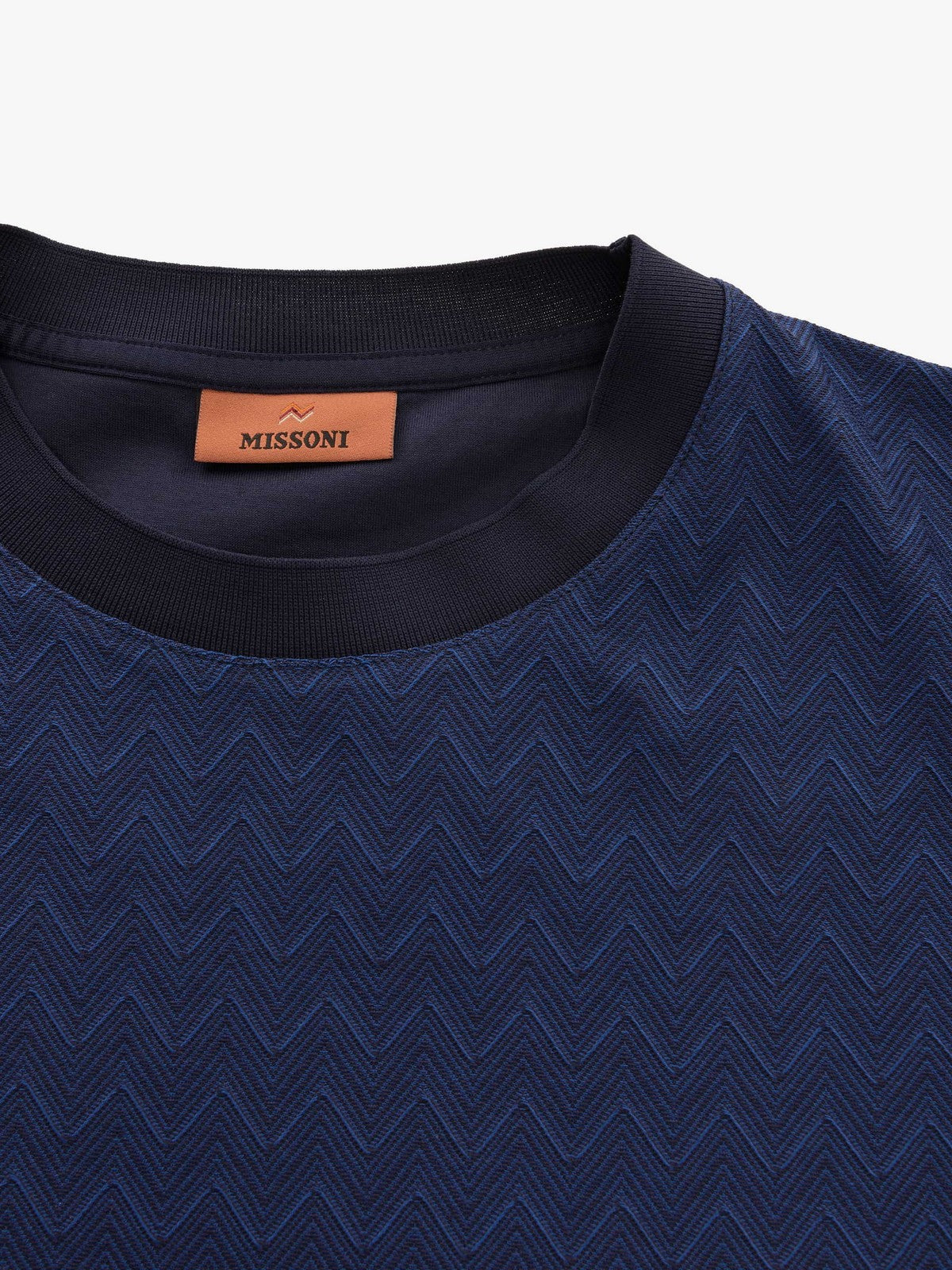 MISSONI T-shirt Uomo US25SL09-BJ00LJ S72J1 Blu – Stilato