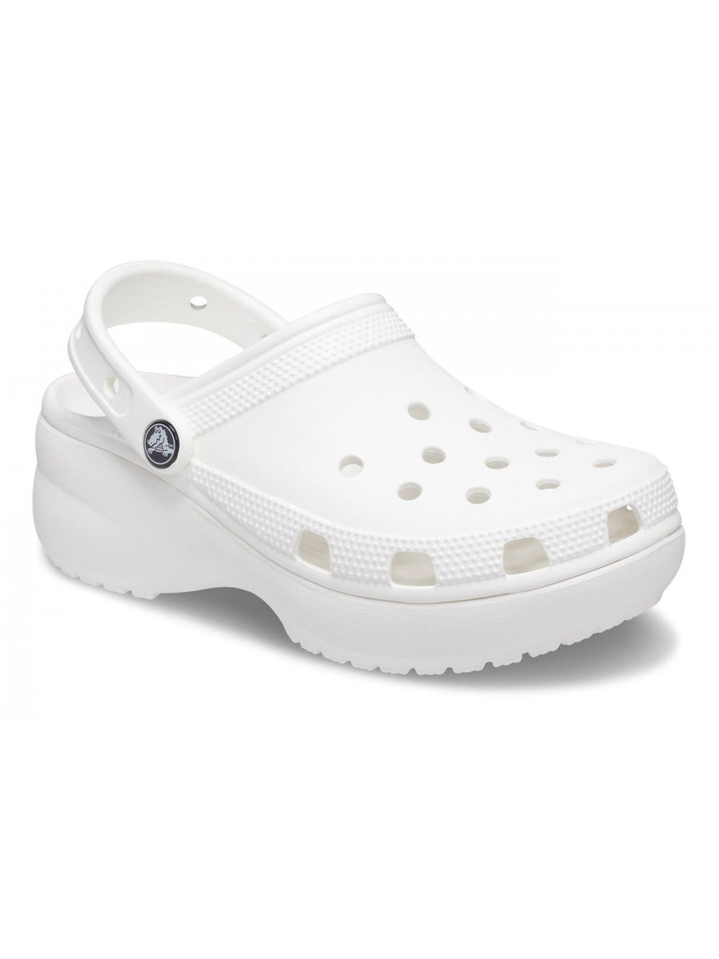 CROCS Ciabatta Donna Classic Platform Clog W 206750 100 Bianco - Stilato