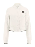 GUESS SPORT Felpa Donna Cheri Baseball Sweat V4RQ07 KBSL0 F0AH Bianco - Stilato