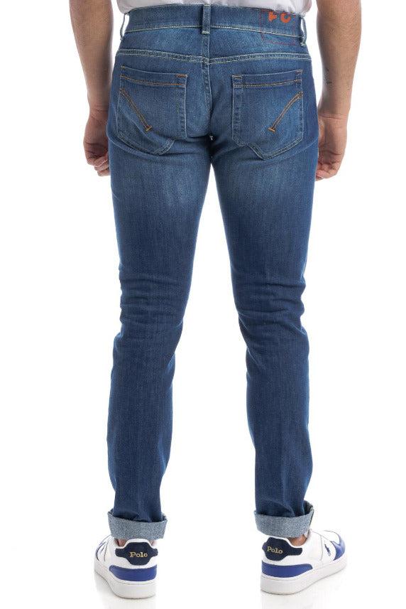 DONDUP Jeans Uomo George UP232 DS0107 CL9 DU Blu - Stilato