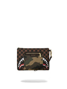 SPRAYGROUND Pochette Uomo Sip with camo accent 910B5630NSZ Marrone - Stilato