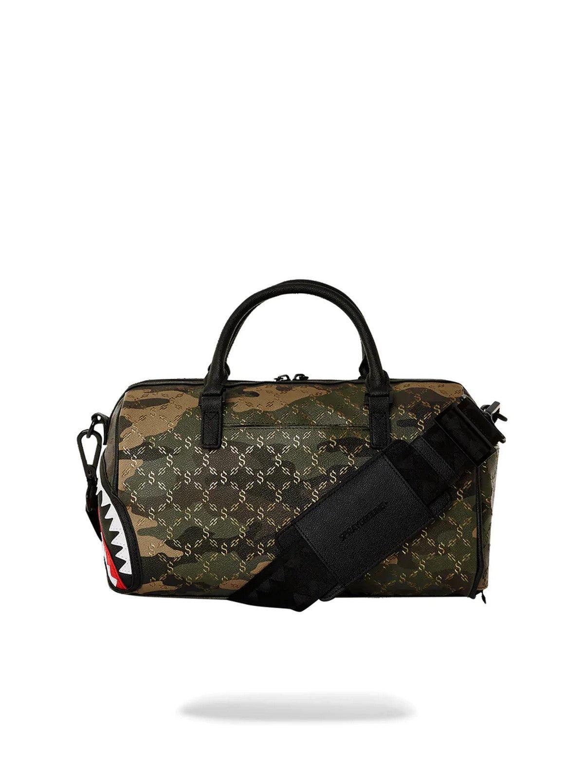 SPRAYGROUND Borsa Donna $ Pattern over camo 910D5551NSZ Verde - Stilato