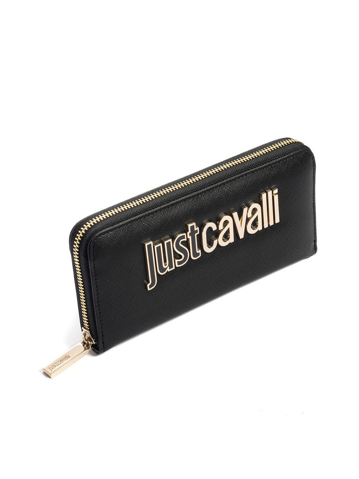 JUST CAVALLI Women s Wallet 75RA5PB1 ZS766 899 Black Stilato