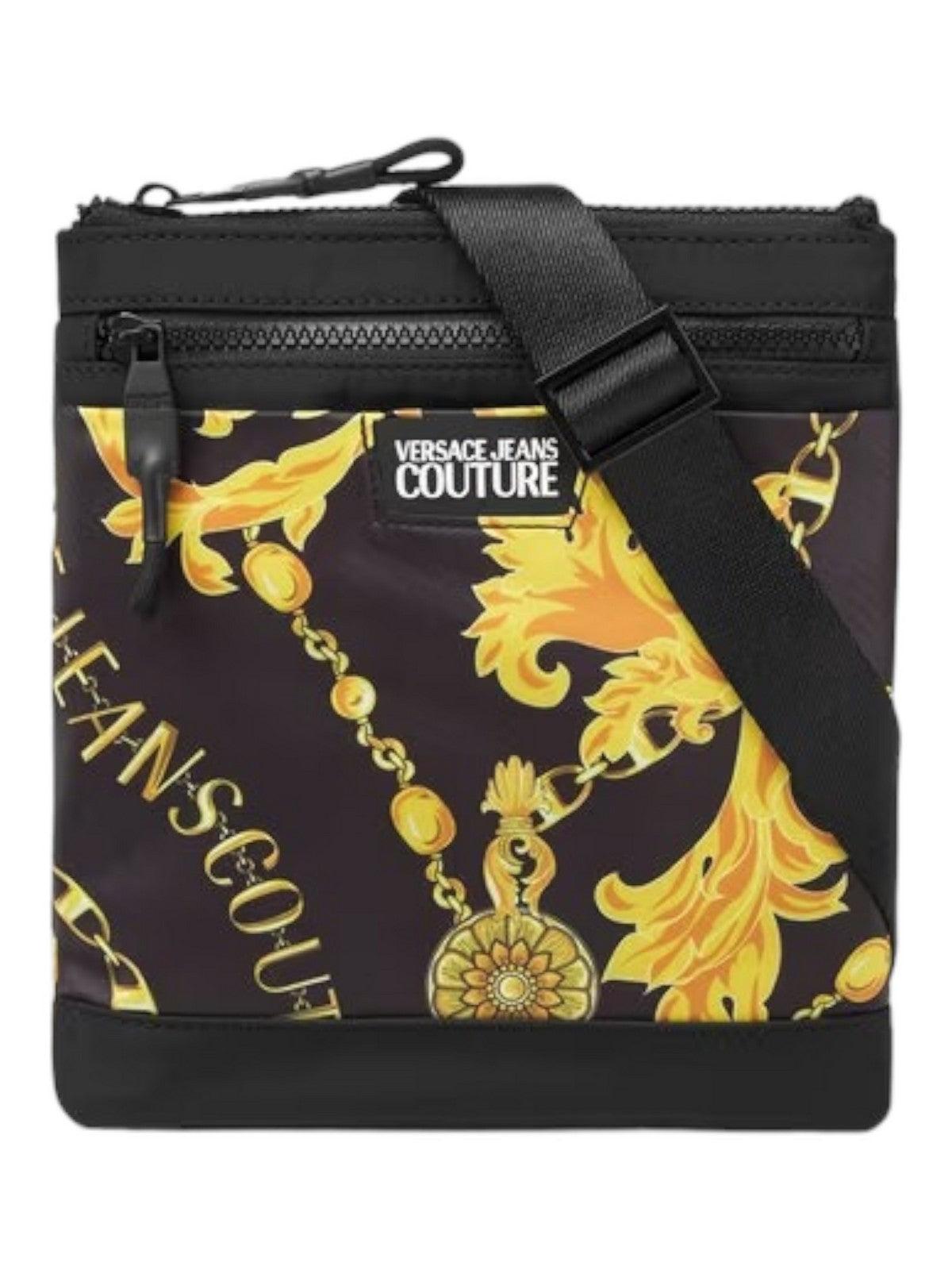 VERSACE JEANS COUTURE Herrentasche 75YA4B86 ZS930 G89 Schwarz Stilato