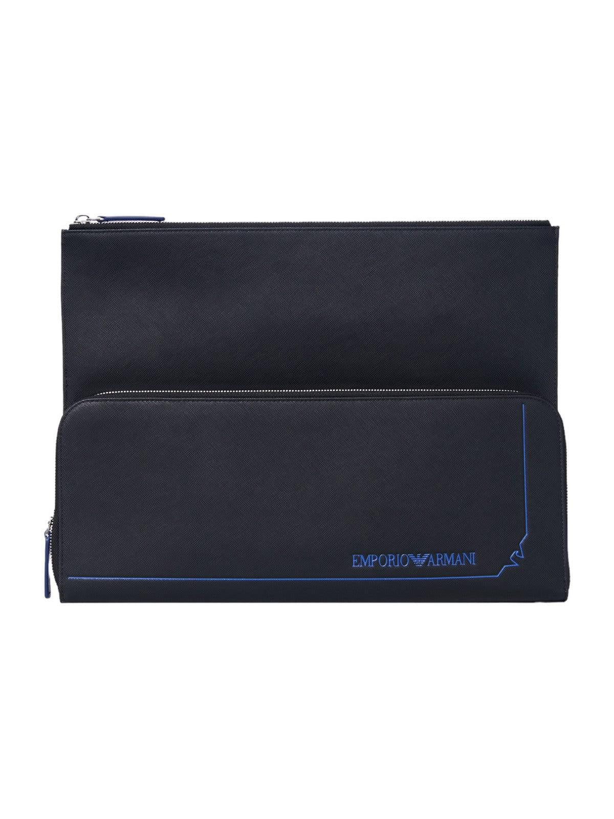 EMPORIO ARMANI Men s Clutch Bag Y4R524 Y731E 80001 Black Stilato