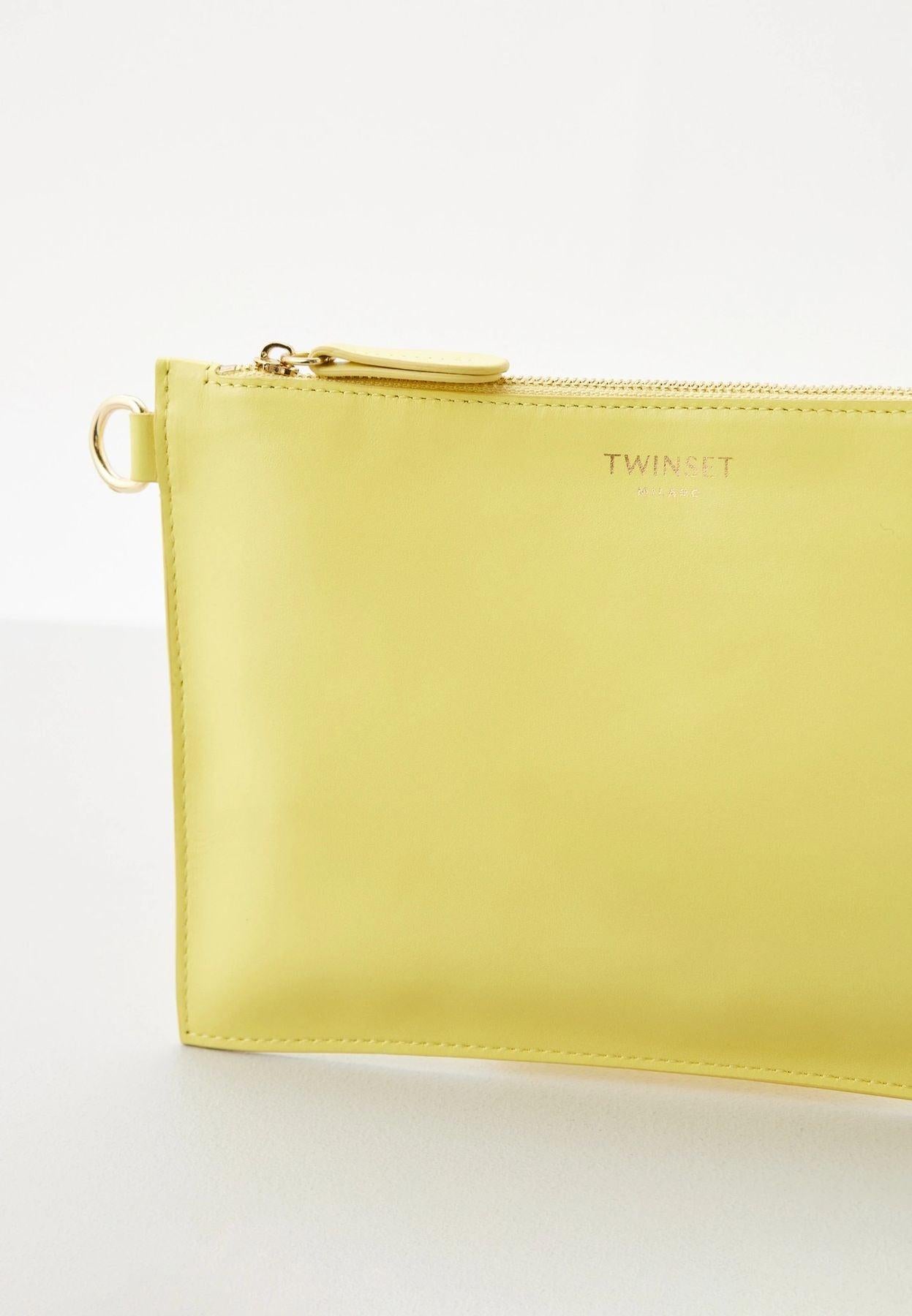 TWINSET Pochette Donna 241TB7400 11295 Giallo - Stilato