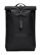 RAINS Zaino Unisex adulto Rolltop Rucksack W3 13320 01 Black Nero - Stilato