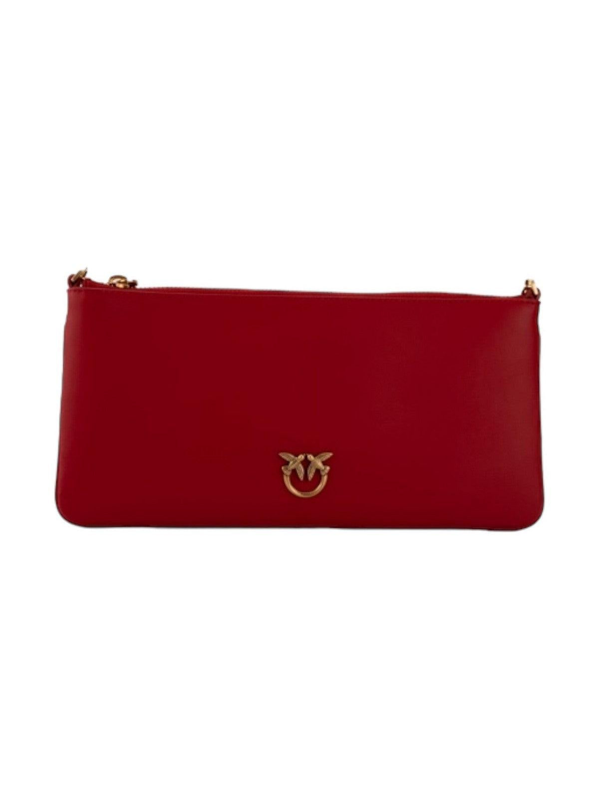 PINKO Pochette Femme Horizontale Plate 102747 A0F1 R30Q Rouge Stilato