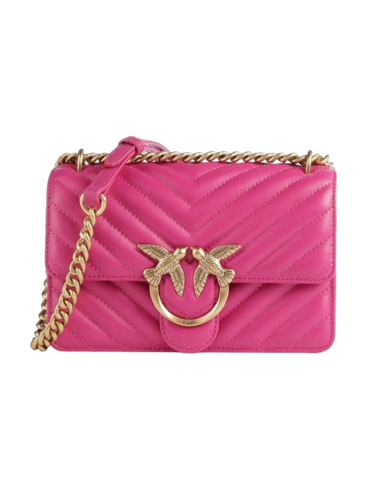 PINKO Borsa Donna Love one mini 100074-A0GK N17Q Rosa - Stilato