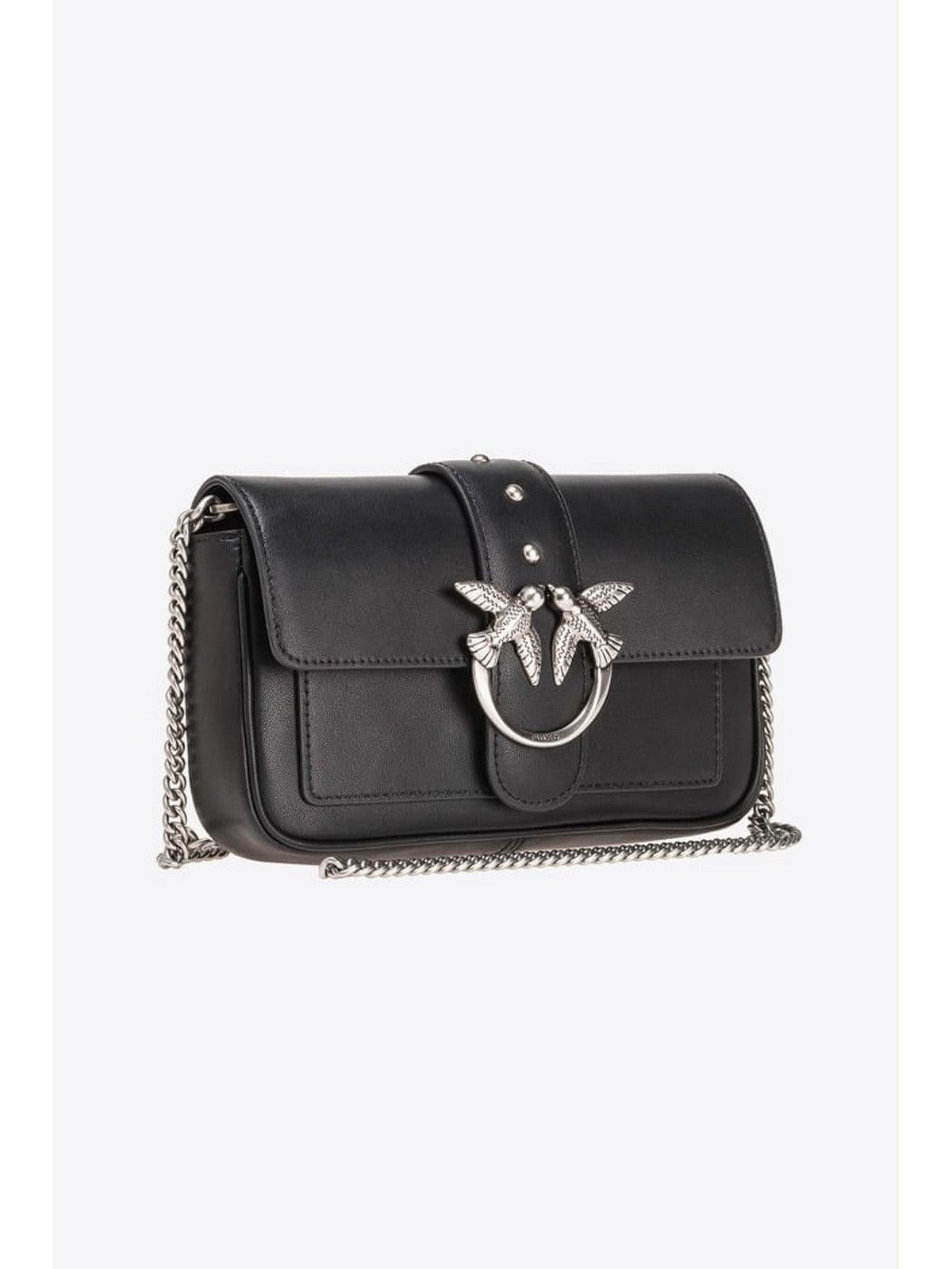 ショルダーバッグ・ポシェット PINKO Women Shoulder Bags 100061 A0F1Z99Q Black PINKO Women's Bag Love one pocket 100061-A0F1 Z99O Black