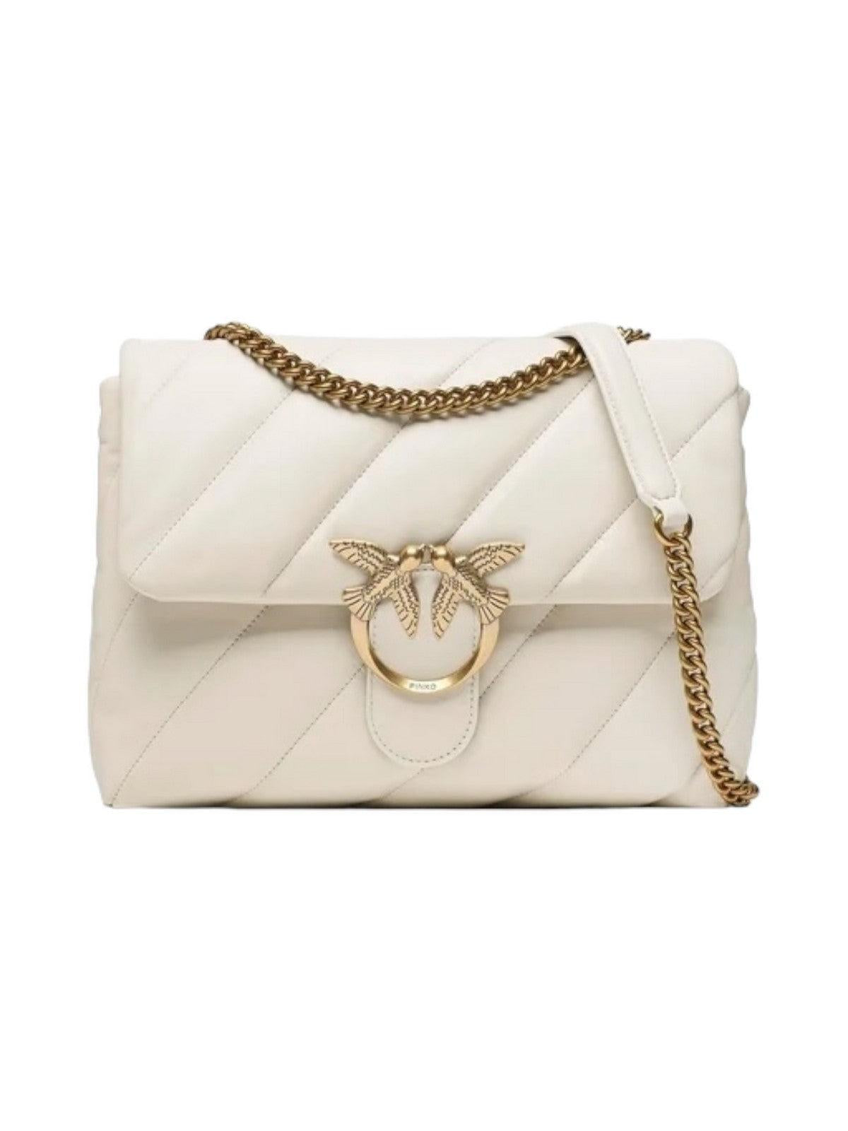 PINKO Borsa Donna Love puff big 100037-A0F2 Z14Q Bianco - Stilato