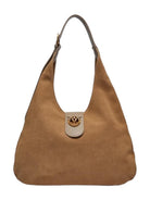 PINKO Borsa Donna Hobo big 102785-A0YG C87Q Oro - Stilato