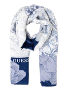 GUESS Foulard Donna Kefiah 140X140 AW9988 POL03 BLU Blu - Stilato