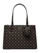 GUESS Borsa Donna Power Play Tech Tote HWPG90 06230 MLO Marrone - Stilato