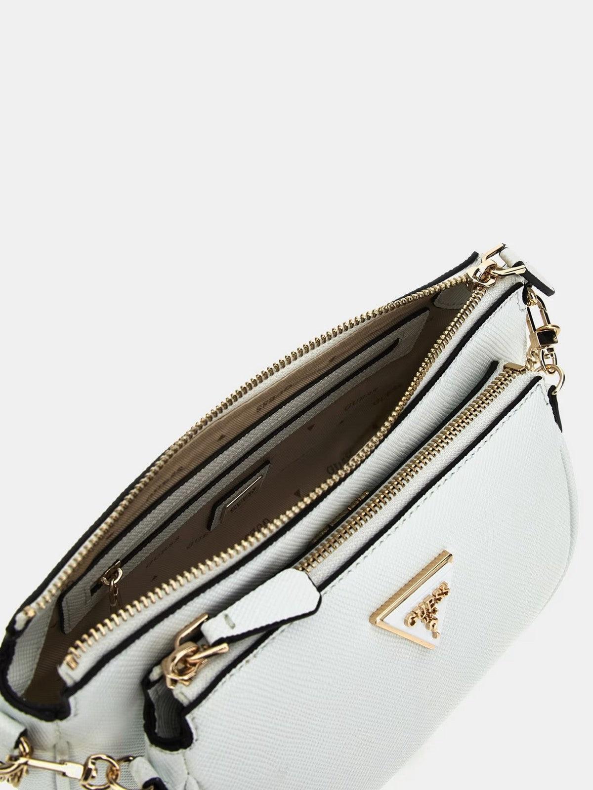 GUESS Borsa Donna Noelle HWZG78 79710 WHI Bianco - Stilato