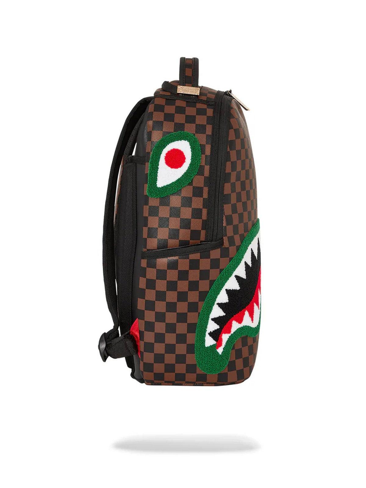 SPRAYGROUND Zaino Uomo CHENILLE SIP BACKPACK 910B5961NSZ Marrone - Stilato