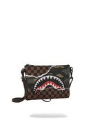 SPRAYGROUND Pochette Uomo TEAR IT UP CAMO POCHETTE 910B6041NSZ Marrone - Stilato