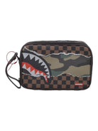 SPRAYGROUND Pochette Uomo TEAR IT UP CAMO TOILETRY - BRICK 910B6042NSZ Marrone - Stilato